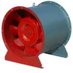 SWF axial-flow fire exhaust fan