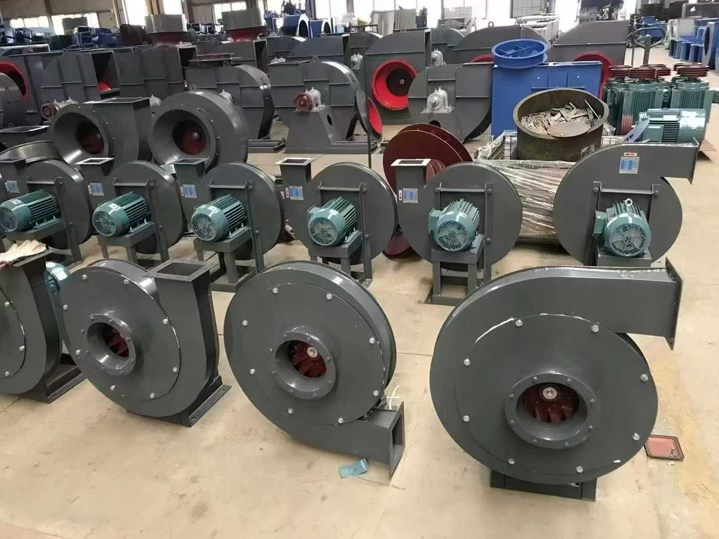 Centrifugal fan units ready for shipment